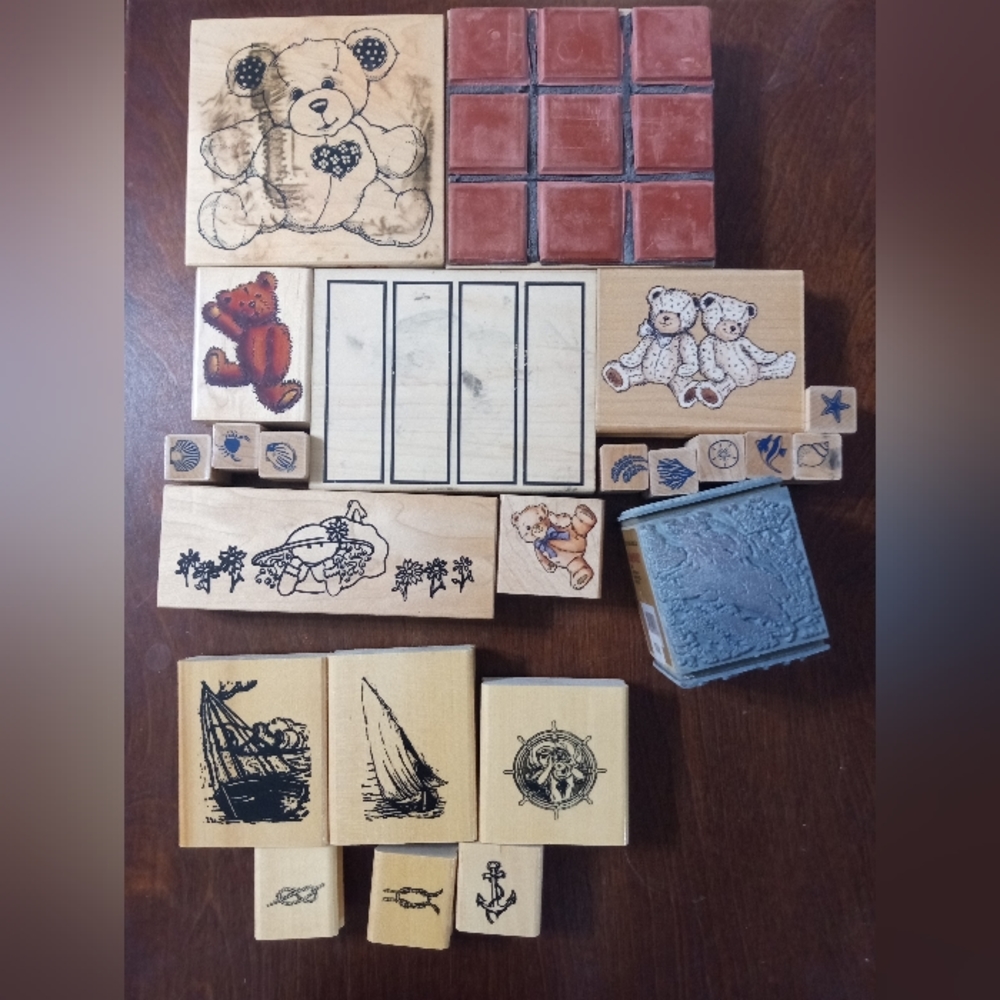 SOLD!!! 23 ink stamps bundle - Picture 2 of 5